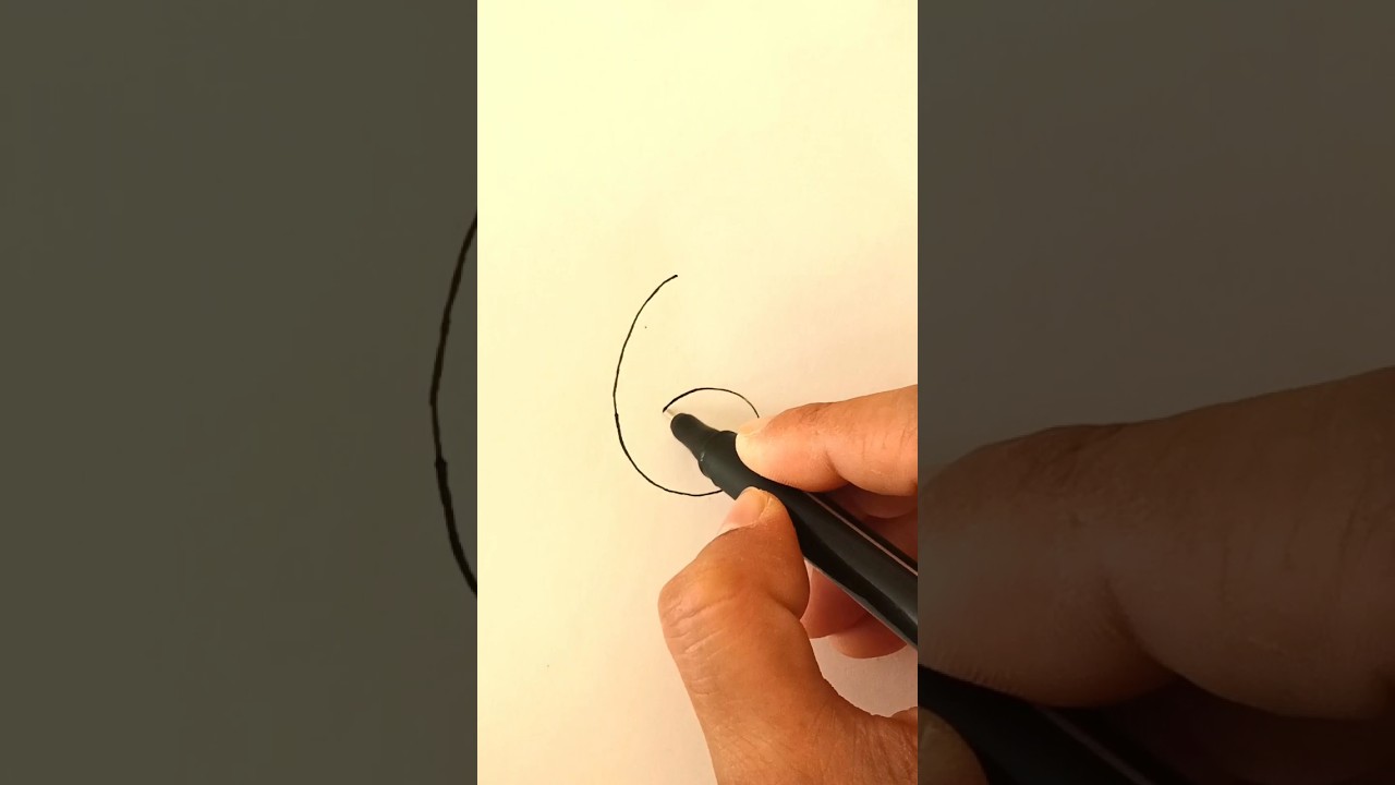 easy seal 🦭 drawing from number 6 