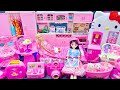 14 Minutes Satisfying with Refrigerator &amp; Kitchen Set Review Toys | ASMR
