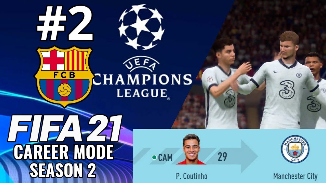 COUTINHO SOLD! FACING CHELSEA IN THE UCL! | FIFA 21 | FC Barcelona Career Mode S2 Ep.2