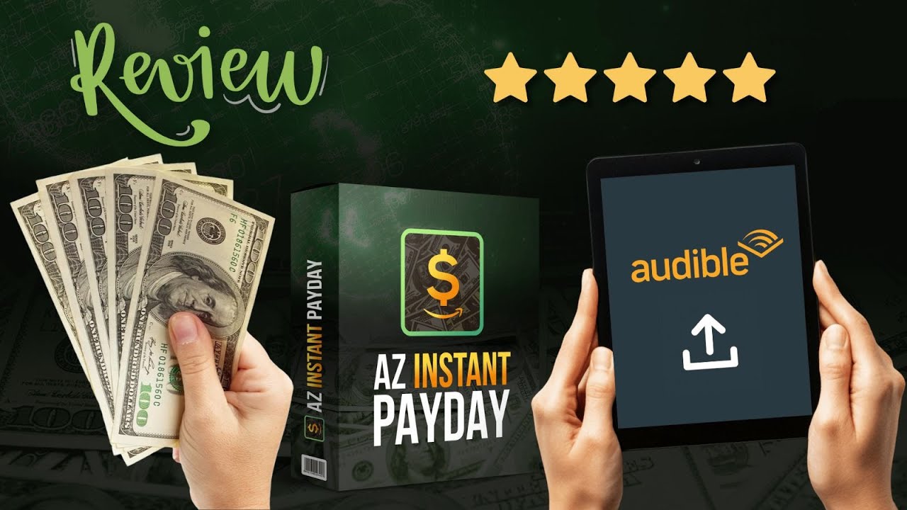 AZ Instant Payday Review & Demo 🔥 Earn $25 $50 Uploading Audiobooks Full Walkthrough!