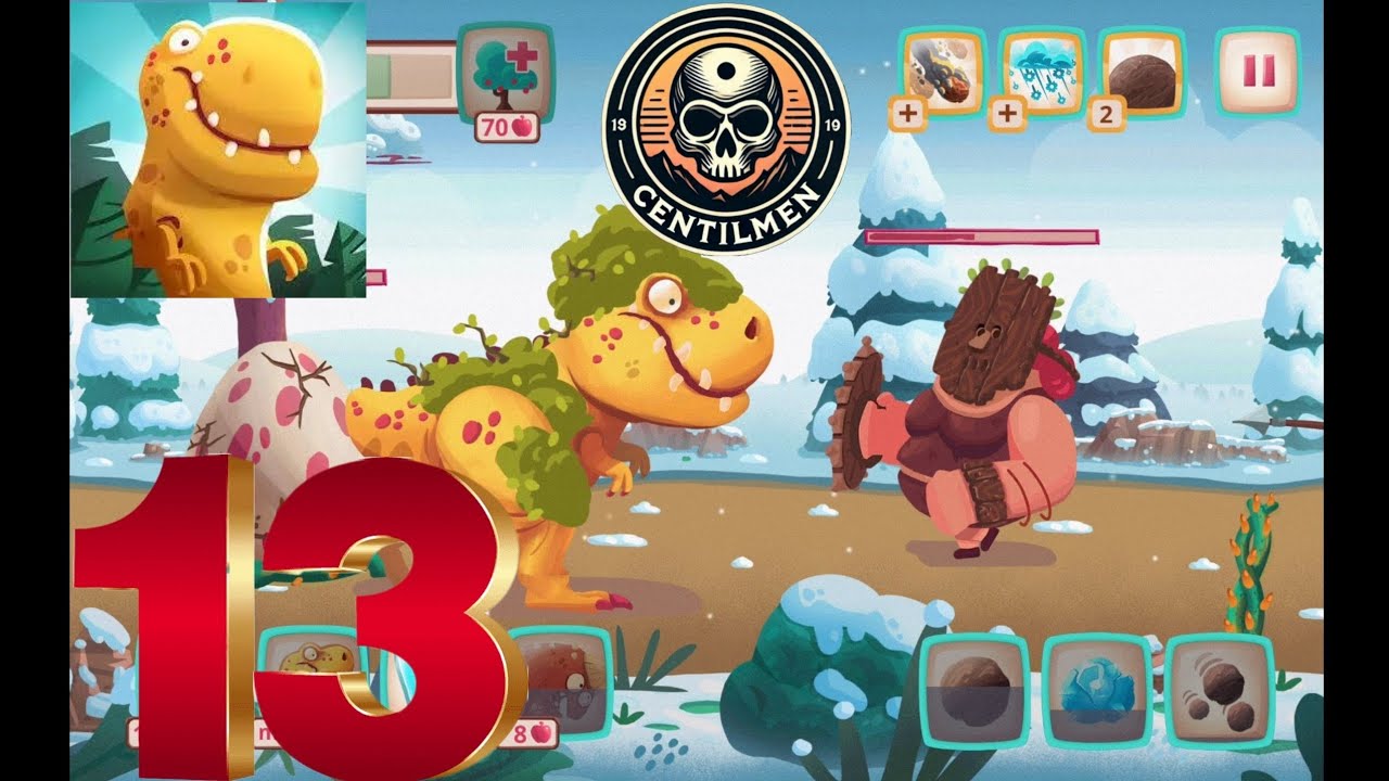 EN GÜÇLÜ DİNOZOR, TREX - DİNO BASH #13