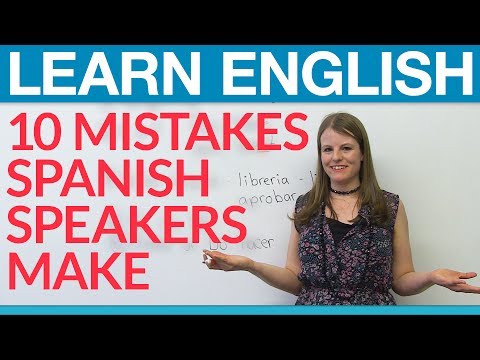 Aprende inglés: 10 common Spanish speaker mistakes