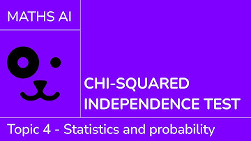 Chi-squared independence test [IB Maths AI SL/HL]