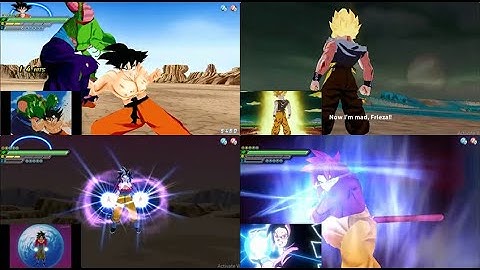 My ISO DBZ TTT MOD Dragon Ball ZGT DAIMA Goku All forms and Attacks with Anime References