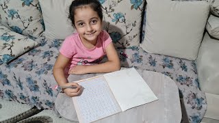 E Harfini Öğrendik Artık E Belis Yazabiliyor Okul Vlog