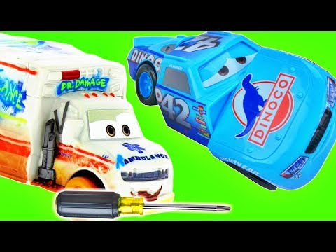 DISNEY CARS 3 HUGE DIECASTS PISTON CUP BLING DINOCO LIGHTNING MCQUEEN  CRUISING MACK HAULER JACKSON 