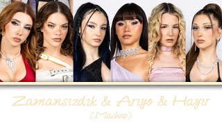 Manifest - Zamansızdık & Arıyo & Hayır (Mashup) Renk Kodlu Şarkı Sözü 