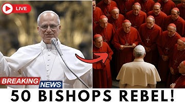 🔥 Crisis! 50 Bishops Quit Over Pope Leo XIV’s Actions — Their Letter Shocks All