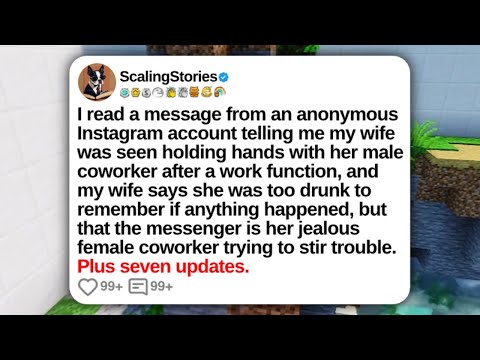 New Update I Read A Message From An Anonymous Instagram Account Telling Me My Wife Was Seen Holding 