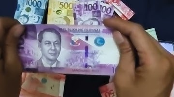 ASMR PHILIPPINE PESOS ( PHP ) SORT AND COUNT-  Let us Sort and count 60,820PHP