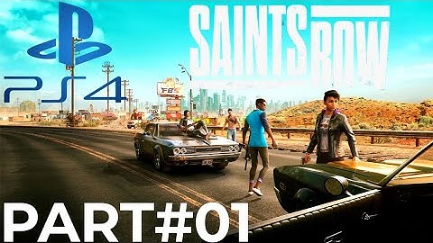 Saints Row Walkthrough Gameplay Part 1 (No Commentary)