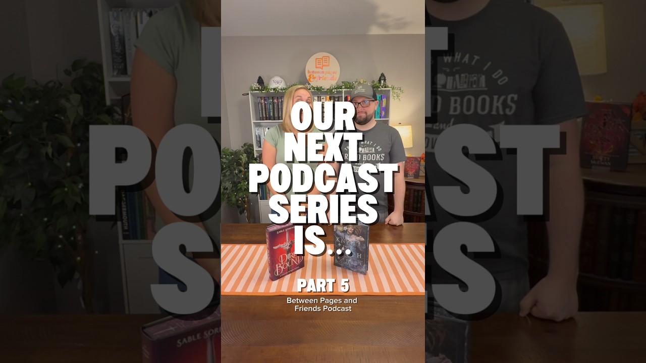 OUR NEXT PODCAST SERIES IS… 👀📚🦋 The Knight & The Moth by Rachel Gillig! 🦋