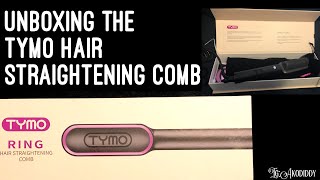 Unboxing the Tymo Hair Straightening Comb! screenshot 5