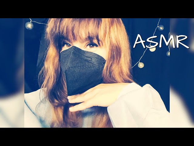 ASMR ! Ich nehme Dir die Angst vorm Zahnarzt / Latex/Fabric sounds for Relaxation ( GER/DE)