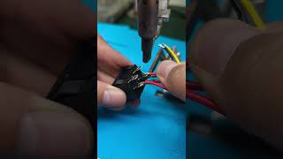 Switch wiring — fast, clean, and reliable soldering for button switches. #SwitchWiring #Switch