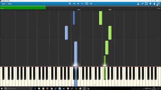 Aura Lee Love Me Tender Synthesia Tutorial
