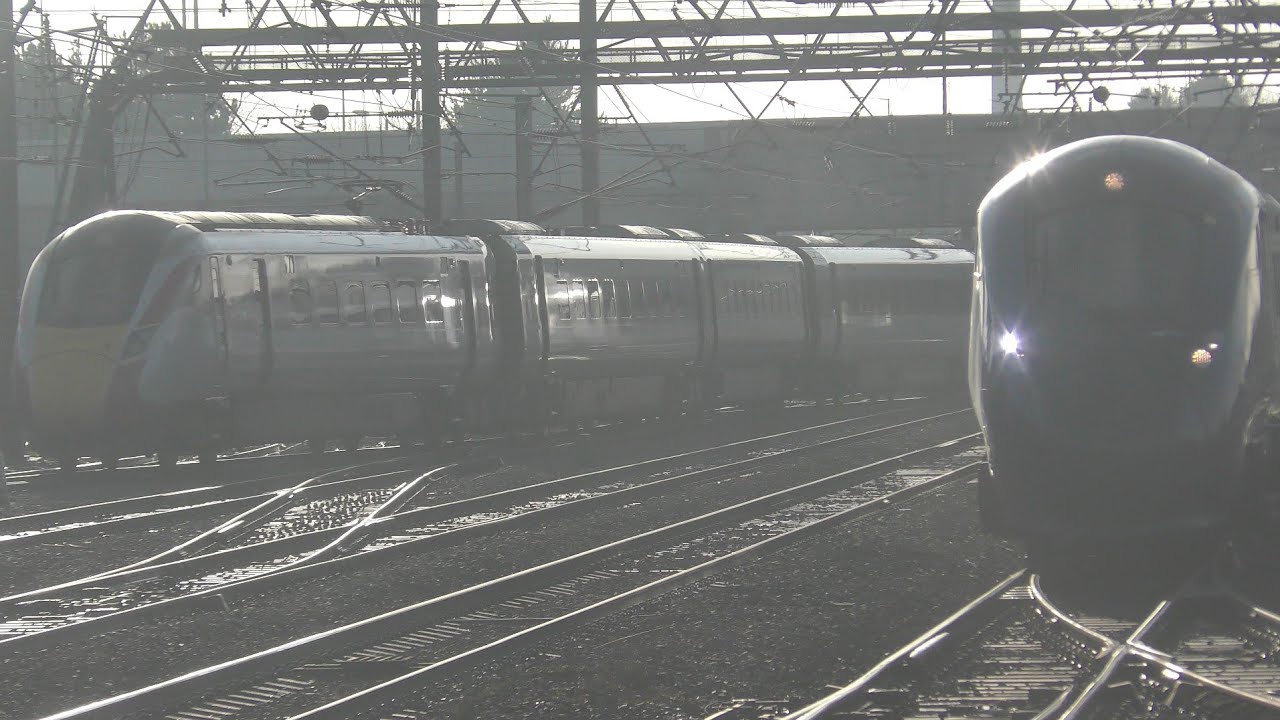 Trains at Doncaster - 14/12/2021