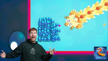 Snake.Io I FIND HUGE SCORE BUNDLE IN THE MAP CORNER! Best Snakeio Gameplay #snakeio #ariyansnax