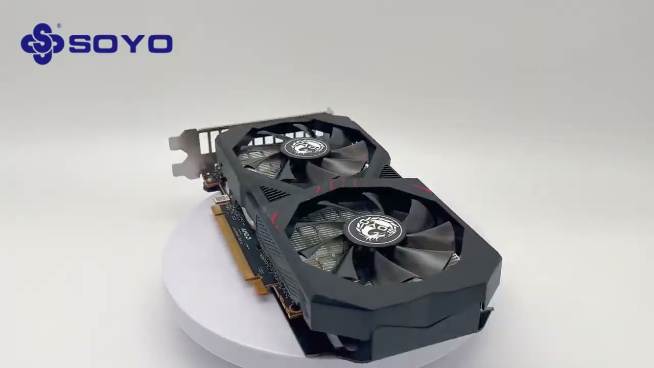 SOYO AMD RX 6600M 8GB Graphics Card GDDR6 128Bit PCI-E 4.0×8 8Pin