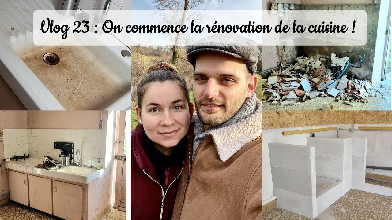 VLOG 23 : On commence la rénovation de la cuisine à La P’tite Idylle 🛠️