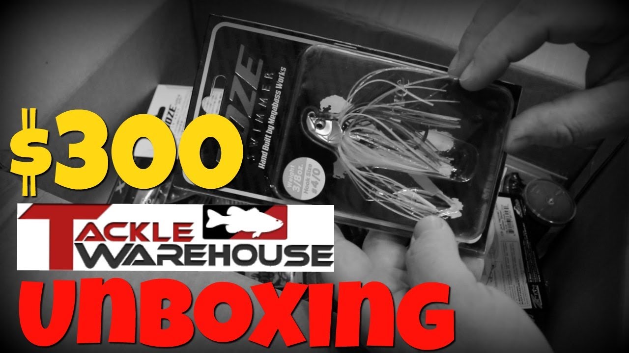 300 Tackle Warehouse Order Unboxing YouTube