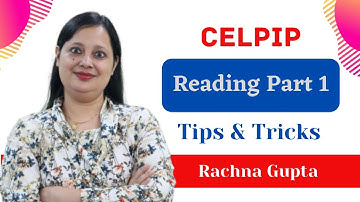 Tips And Tricks | CELPIP Reading Part 1 | Rachna Gupta | The Australian Academy