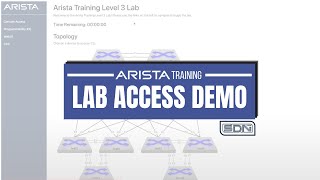 Famous Arista Training Lab Access Demo Profile