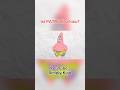 Ist PATRICK eigentlich SCHLAU? #spongebob #patrick