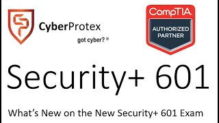 Security+ 601 - What's on the EXAM - Domain 1