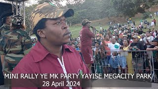 CEBO KWEYAMA UCULA INGOMA YE MK PARTY ETHI ''Solilanda izwe lethu ng MK PARTY'' HAWU ITHALENTE BO.