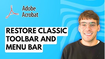 How to Restore the Classic Toolbar and Menu Bar in Adobe Acrobat Reader [2025 Guide]