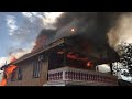 Hot News 🔥 Fire Battambang* ករណីភ្លើងឆេះផ្ទះបណ្ឌិតមាសនីអស់បីខ្នង ~Three House 🔥 Fireball