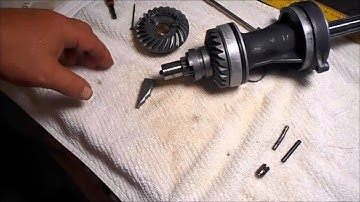 Outboard Wont Shift Into Reverse Are Jumping Out Of Gear, Clutch Dog