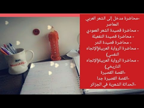 شرح محاضرات سنة ثانية ليسانس جميع التخصصات مقياس نص الأدبي المعاصر السداسي الثاني