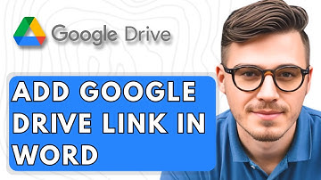 How To Add Google Drive Link In Word [2026 Guide]