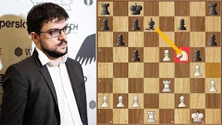 सटीक और सरल, उनके खेल से सीखें || MVL बनाम Topalov || FIDE जेरूसलम ग्रांड प्रिक्स (2019) screenshot 3