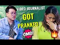 nepali prank |video journalist got pranked/tv show vj prank | funny/comedy alish rai new prank 2023| image