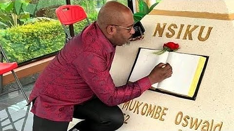 REPOSE EN PAIX PASTEUR Oswald Nsiku mukombe