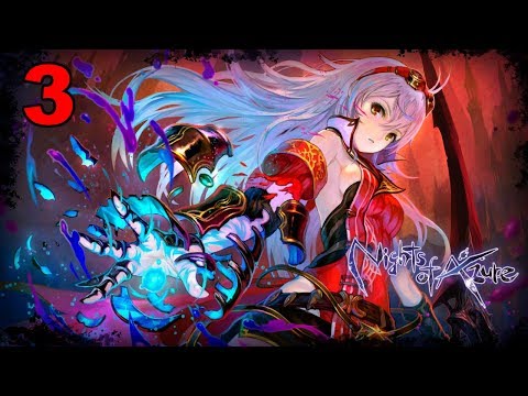 Видео: Nights of Azure Прохождение на русском #3 Ритуал