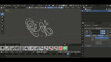 Blender 3d: Grease Pencil + Build Modifier to Animate