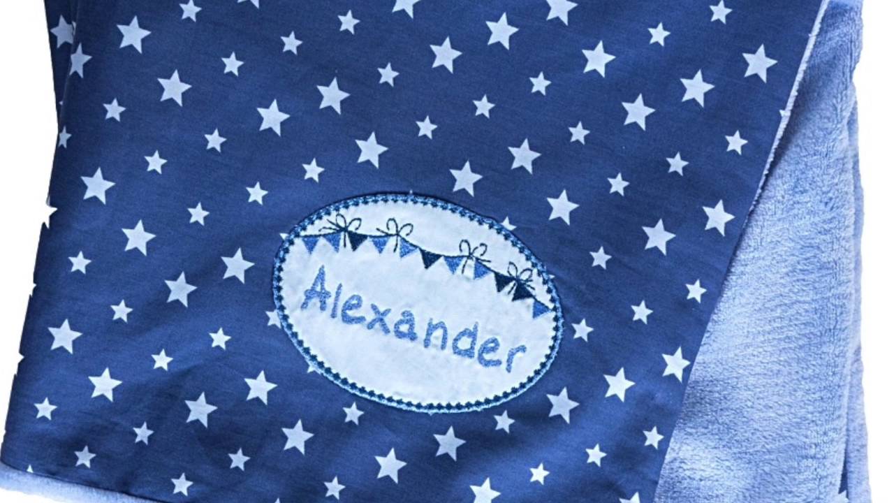 Couverture Bebe Personnalisee Youtube