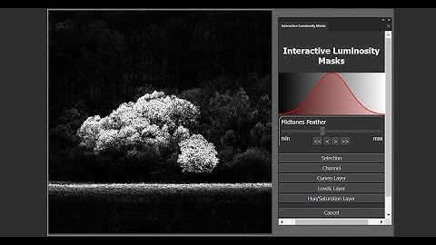 Interactive Luminosity Masks plug-in for Photoshop: demo