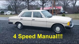 1982 Mercedes 240D Manual - Part 1 Picking up the car, Cleaning, Hood Pad