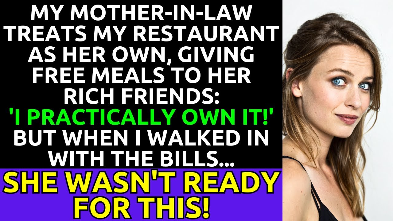 MIL Treats My Restaurant as Her Own, Giving Free Meals to Her Rich Friends: 'I Practically Own It'