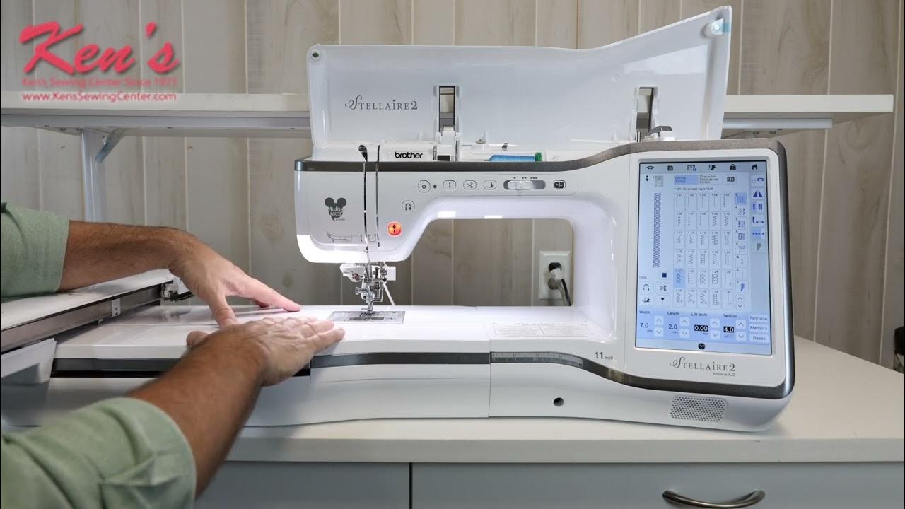 Brother Stellaire XJ2 Sewing and Embroidery Machine Feature Overview 