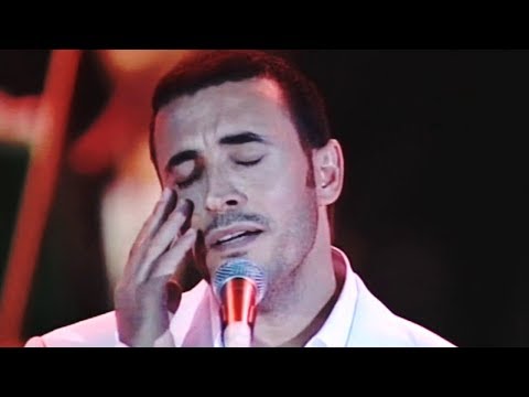 القيصر كاظم الساهر هاحبيبي مو على بعضك أحسك قمة الاحساس والرومانسية حفلات التلفزيون مصر 2002