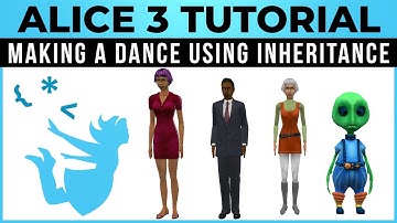Alice 3 Tutorial - #07-  Making A Synchronized Dance Using Inheritance