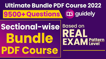 RBI Assistant | SBI | IBPS PO / Clerk Exams 2022 | Sectional-wise Bundle PDF Course 2022