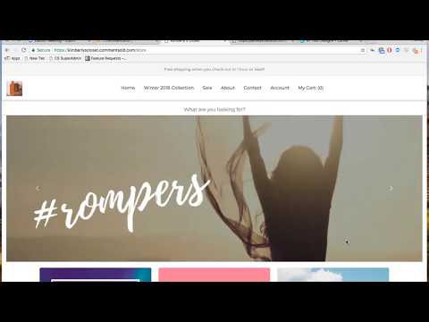 CommentSold Webstore Tutoriel