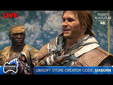 Let's Play Assassin’s Creed Black Flag Resynced (4K Gameplay)